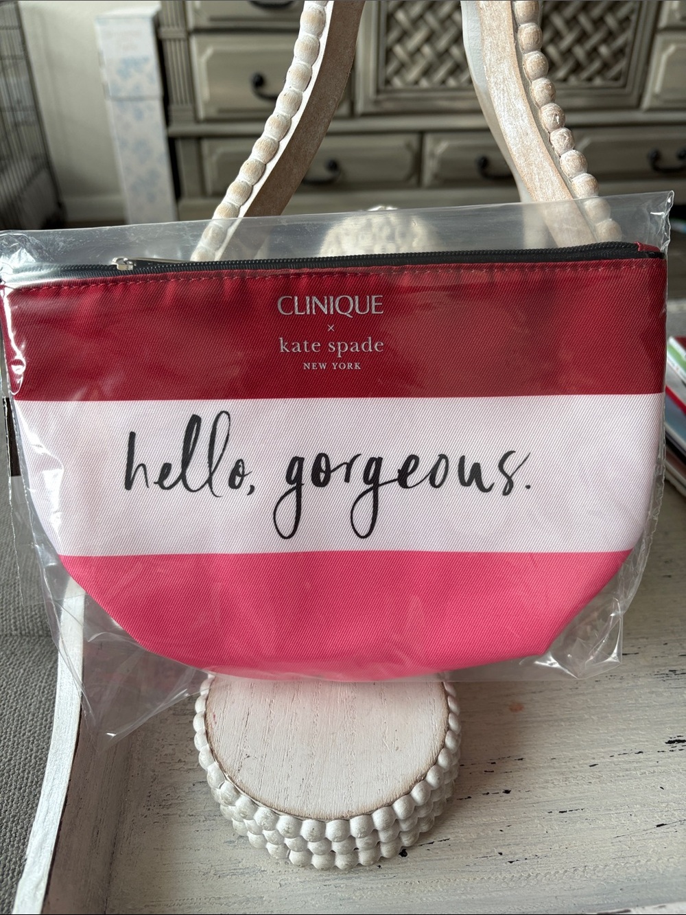 Clinique x Kate Spade Cosmetic Bag & Skincare Set - Picture 2 of 4
